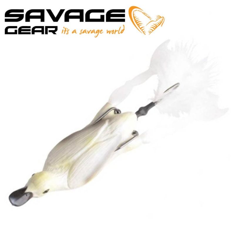 SG 3D Hollow Duckling weedless S 7.5cm 15g 04-White