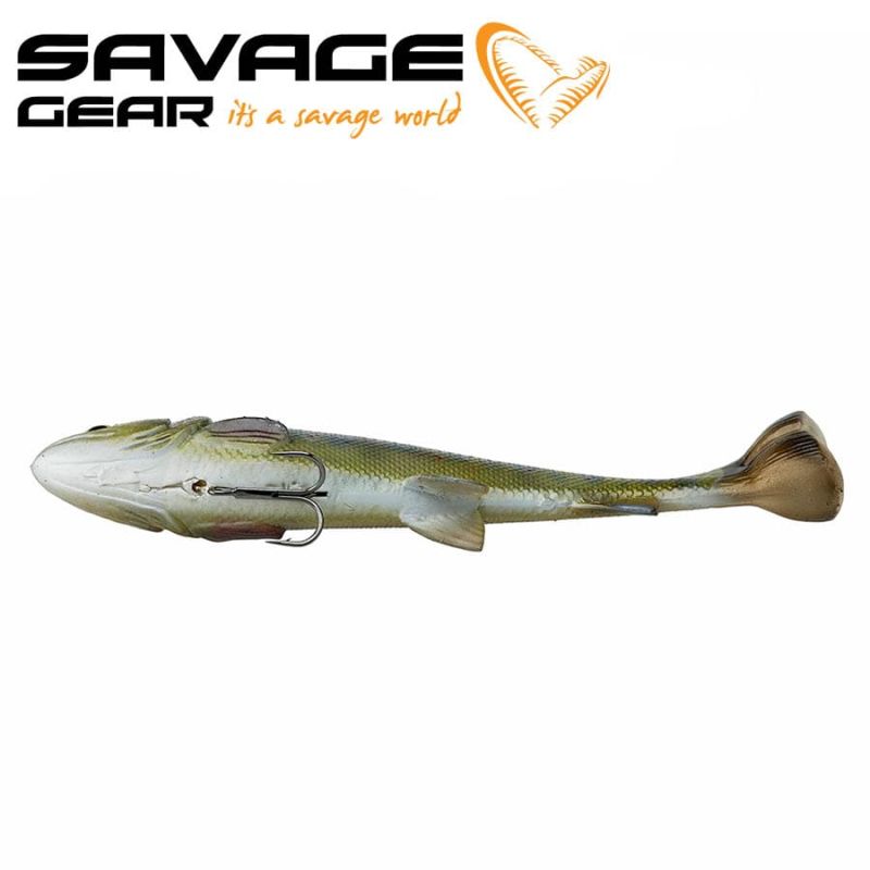 Savage Gear 4D Line Thru Pulsetail Trout 16cm Силиконова примамка 