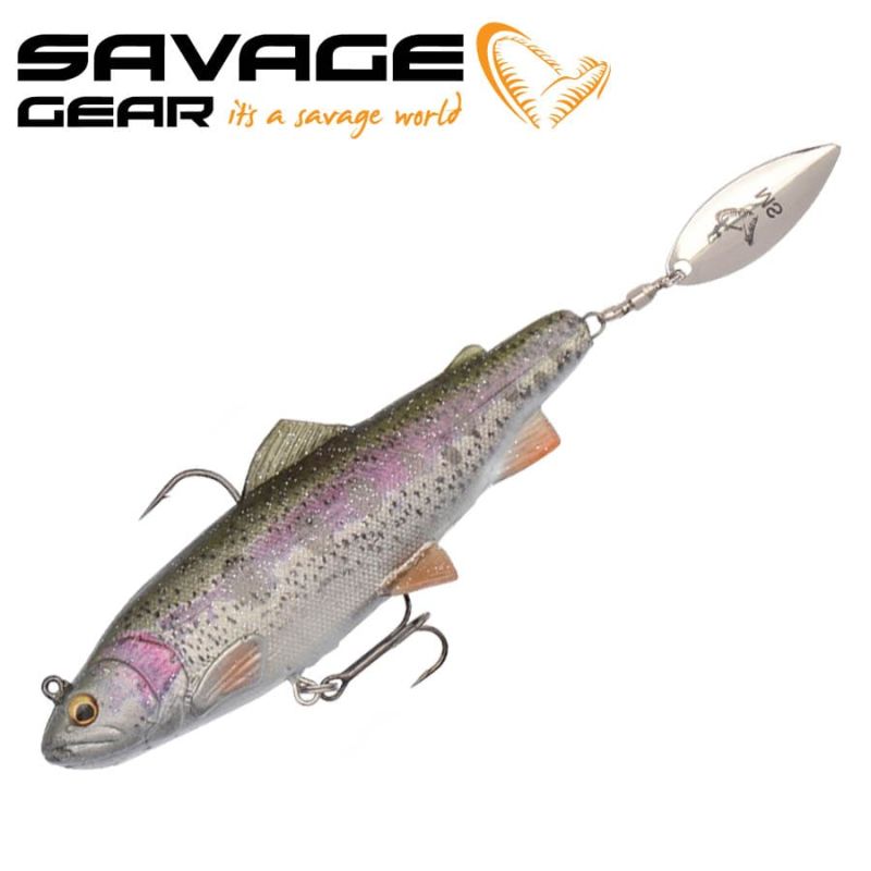 SG 4D Trout Spin Shad 11cm 40g MS 01-Rainbow Trout