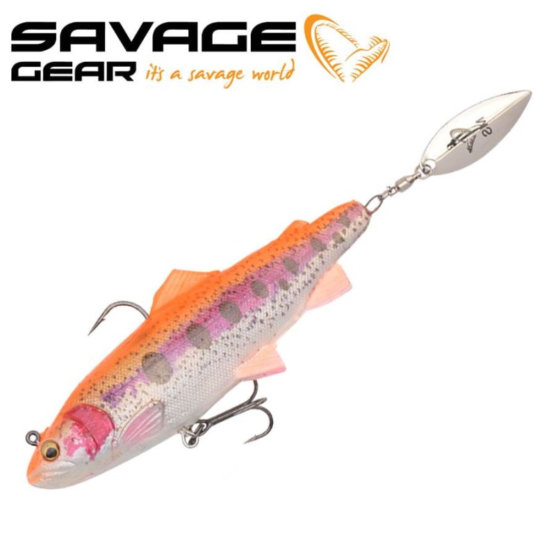 SG 4D Trout Spin Shad 11cm 40g MS 02-Golden Albino