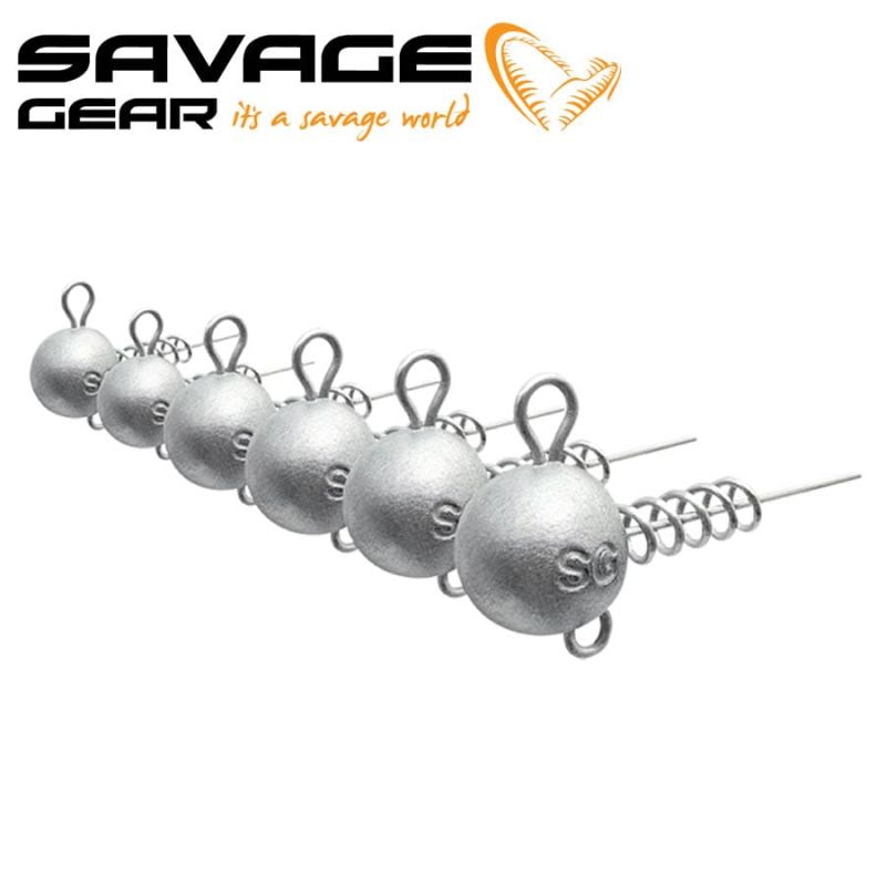 Savage Gear Ball Corkscrew Heads Глава за стингер 