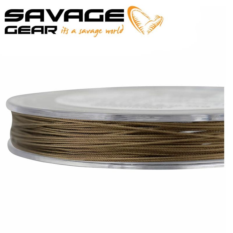 Savage Gear Raw49 10m Метален повод 