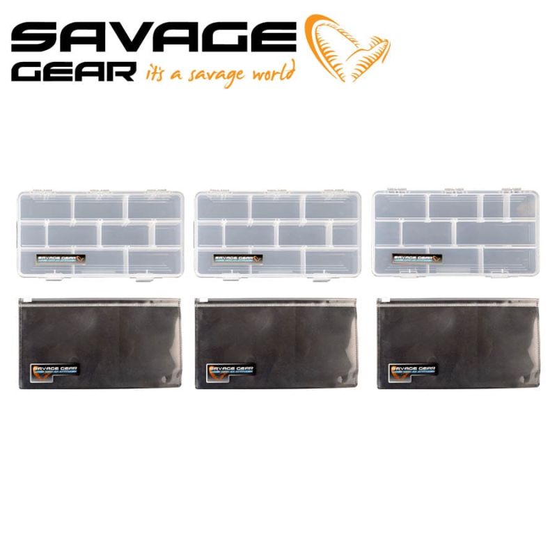 Savage Gear System Box Bag S 3 Boxes Чанта за спининг риболов 