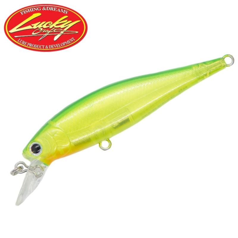Lucky Craft Pointer 65 SP Lime Chart