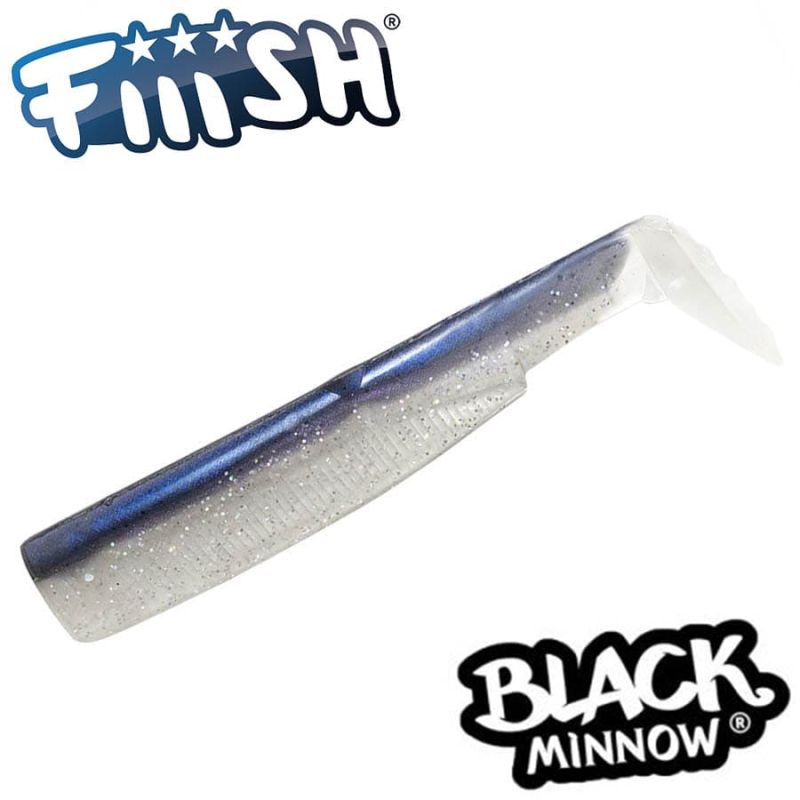 Fiiish Black Minnow No4 - Electric Blue