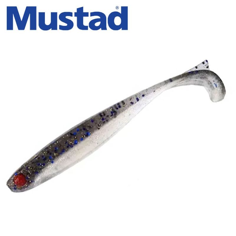 Mustad Mezashi Keel Tail Minnow 3.5inch Blue Dot Sardine