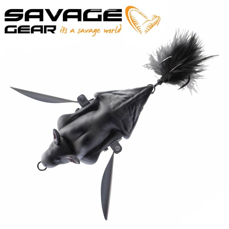 bass pike musky catfish 7cm 14g Savage Gear 3D Bat topwater lure 