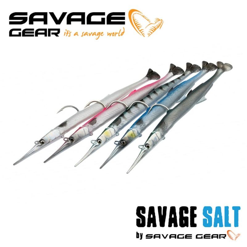 Savage Gear 3D Needlefish Pulsetail 2+1 18cm 26g Силиконова примамка