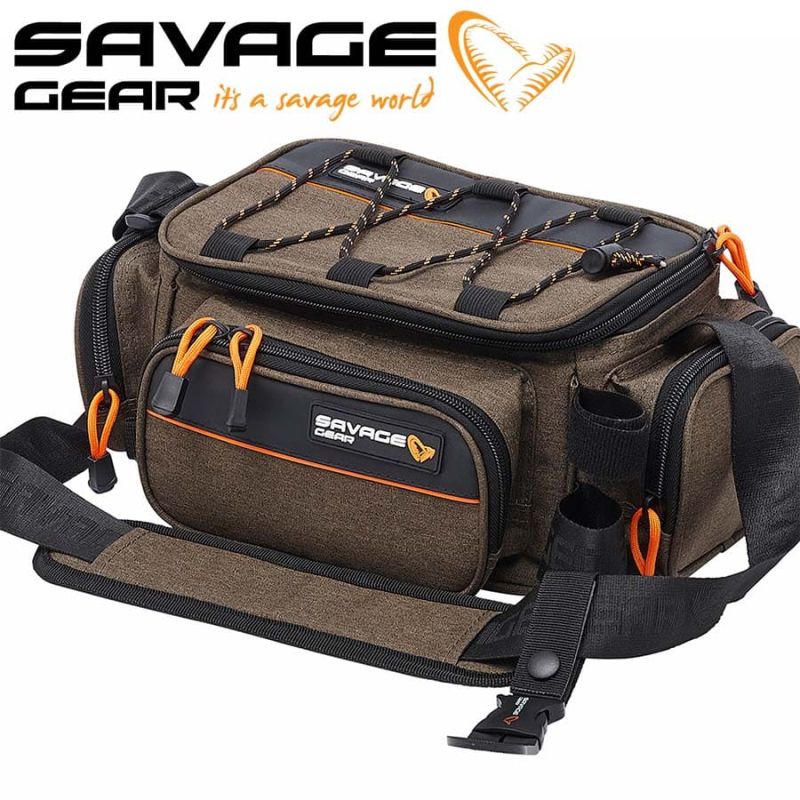 Savage Gear System Box Bag S 3 Boxes 5 Bags Чанта за спининг риболов