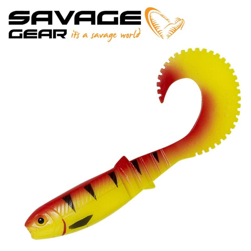 Savage Gear Cannibal Curl Tail 12.5cm  Силиконова примамка 