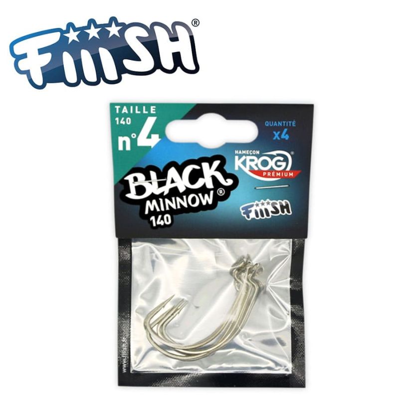 Fiiish Black Minnow куки VMC Krog Premium 