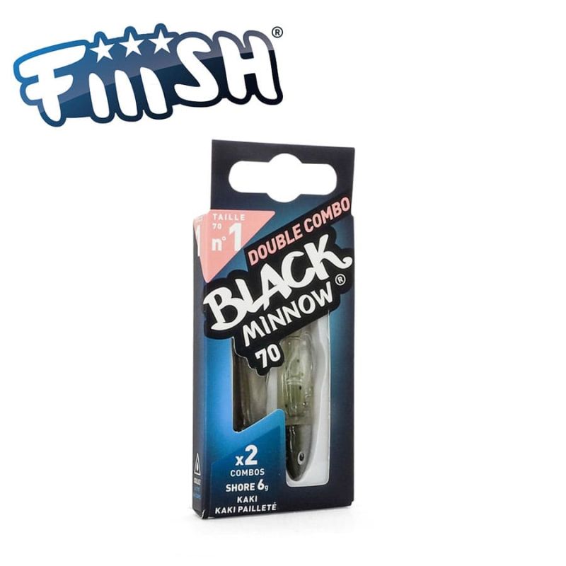 Fiiish Black Minnow No1 Double Combo 7cm 6g Силиконова примамка