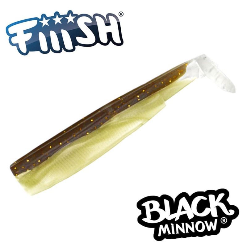 Fiiish Black Minnow No1 - Brown Glitter
