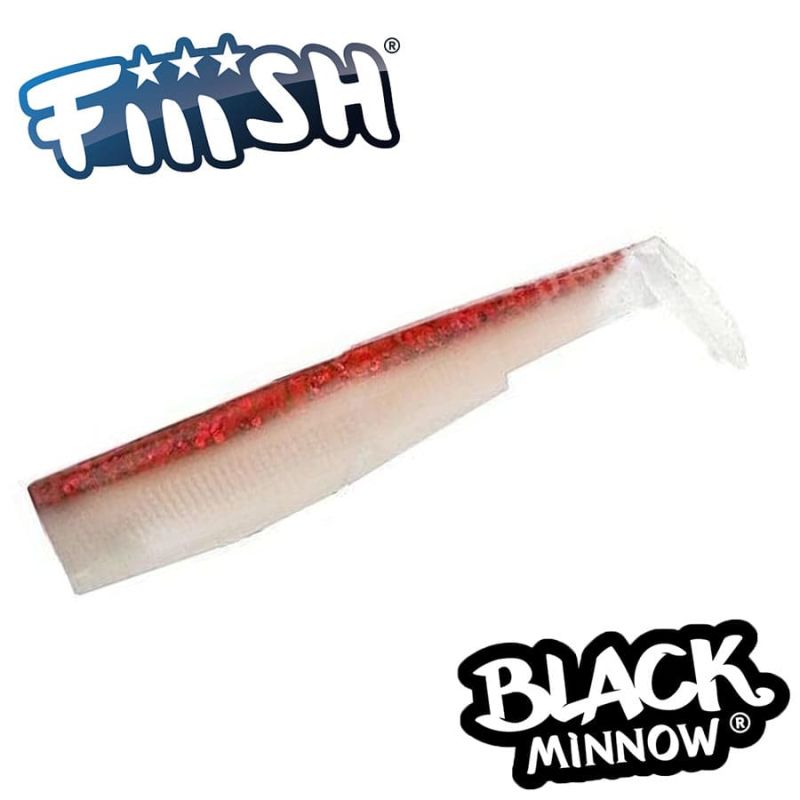 Fiiish Black Minnow No2 - Red/Glow