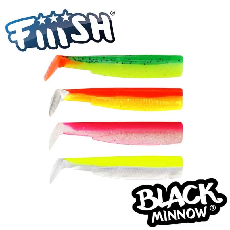 Fiiish Black Minnow No3 Color Box - 12 cm Flashy