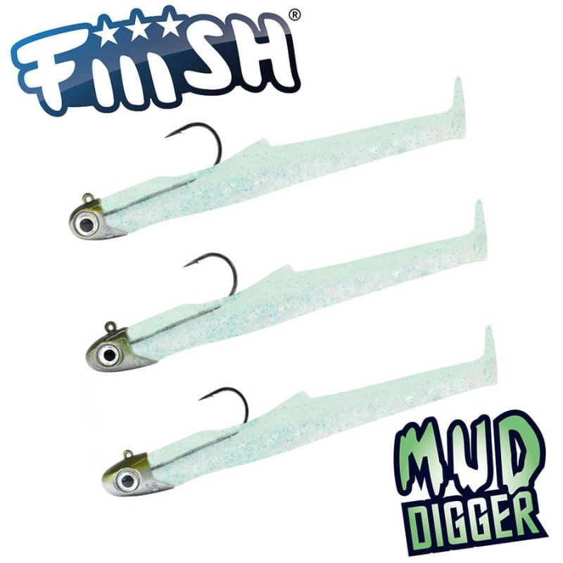 Fiiish Mud Digger Maxi Combo - Cloudy White