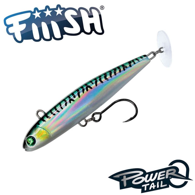 Fiiish Power Tail 100 mm: 55.00 g - Real Mackerel