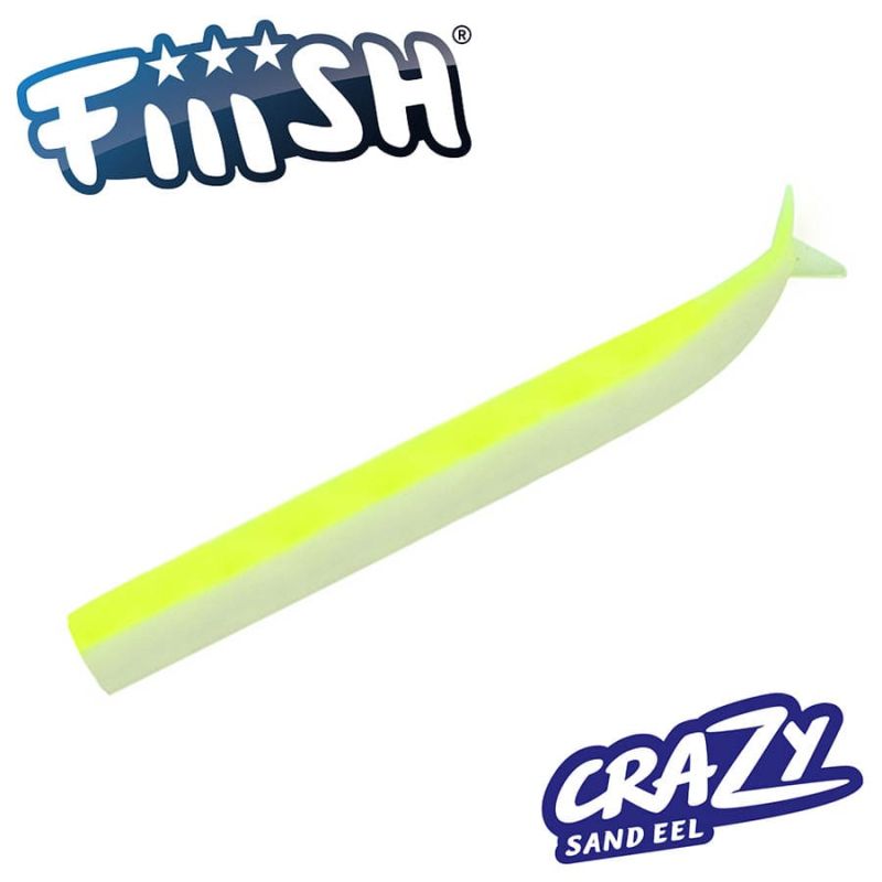 Fiiish Crazy Sand Eel No1 - Fluo Yellow