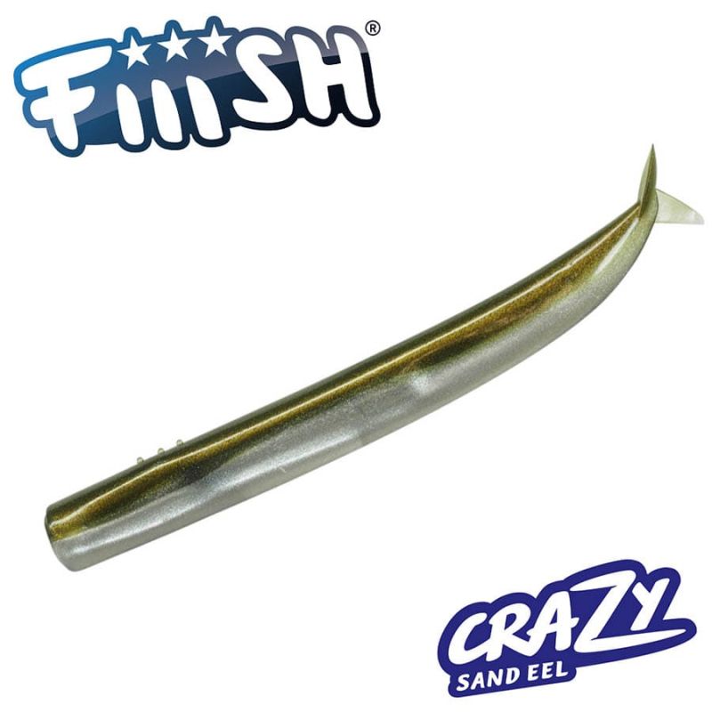 Fiiish Crazy Sand Eel No3 - Kaki