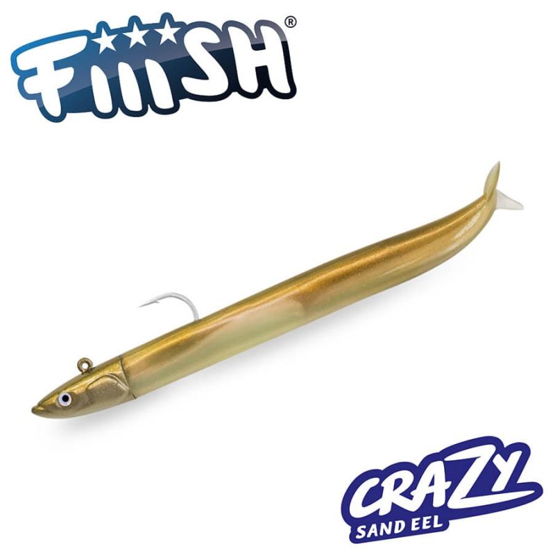 Fiiish Crazy Sand Eel No4 Combo - 30 cm | 160g - Gold