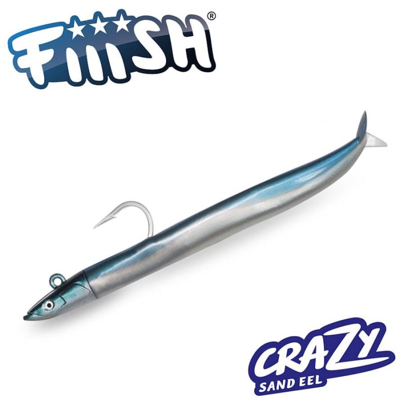 Fiiish Crazy Sand Eel No3 Combo X-Strong - 22 cm | 70g - Dark Blue