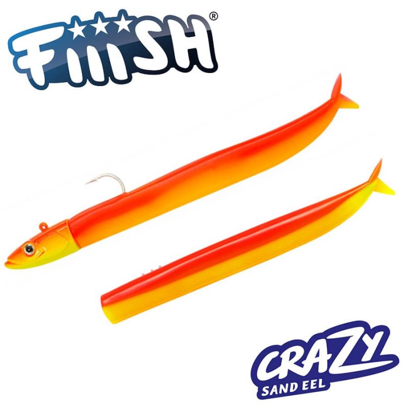 Fiiish Crazy Sand Eel No3 Combo - 22 cm | 60g - Mango Juice