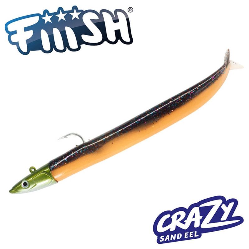 Fiiish Crazy Sand Eel 120 Double Combo - 12cm | 15g - Dark Eel