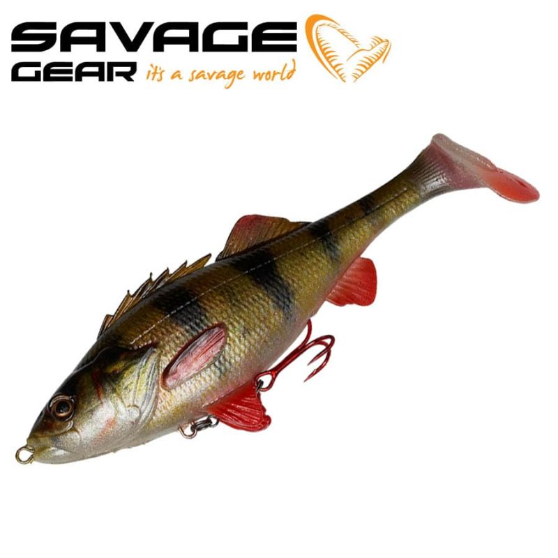 Savage Gear 4D Perch Shad 12.5cm SS Силиконова примамка