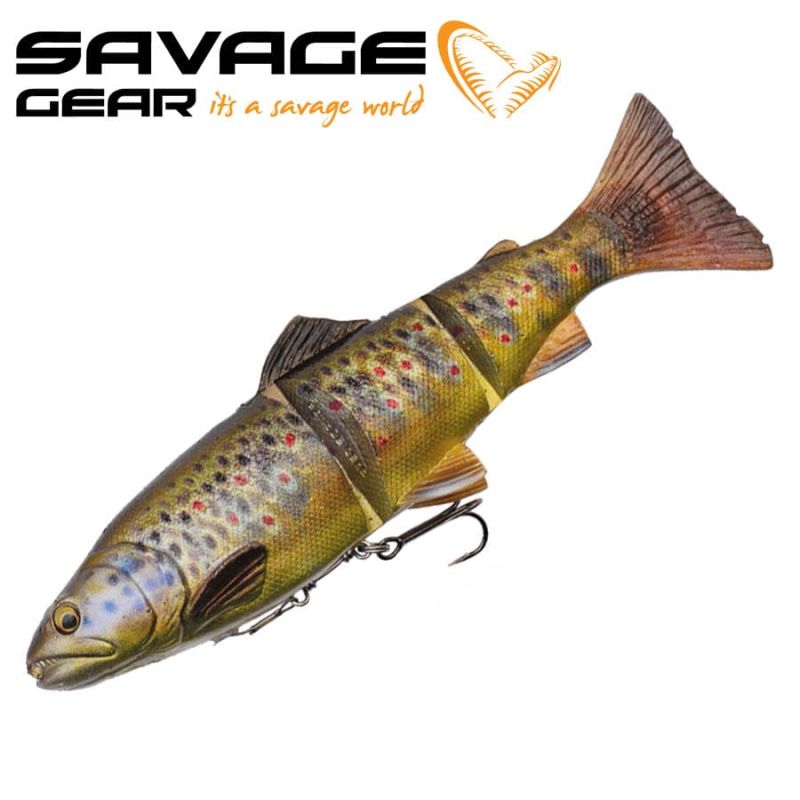 Savage Gear 4D Line Thru Trout 15cm 40g Силиконова примамка