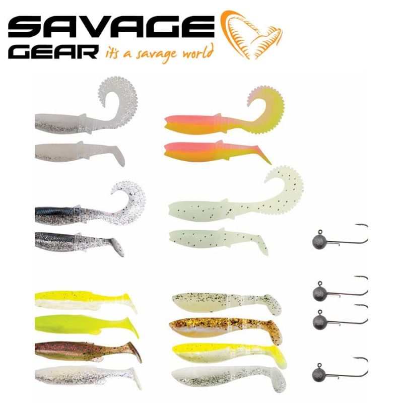 Savage Gear Perch Pro Kit Комплект силиконови примамки 