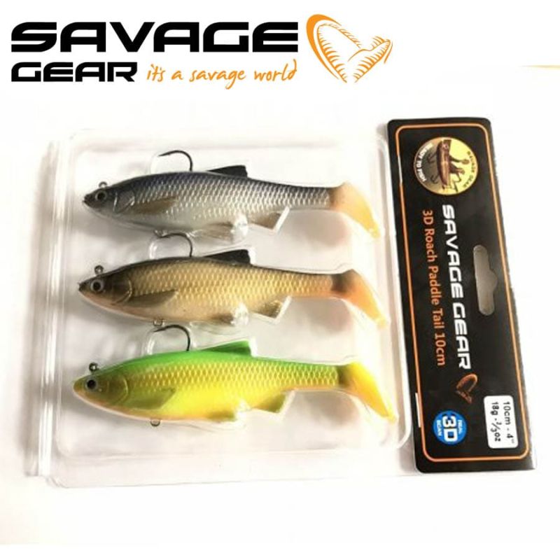 Savage Gear 3D Roach Kit Комплект силиконови примамки 