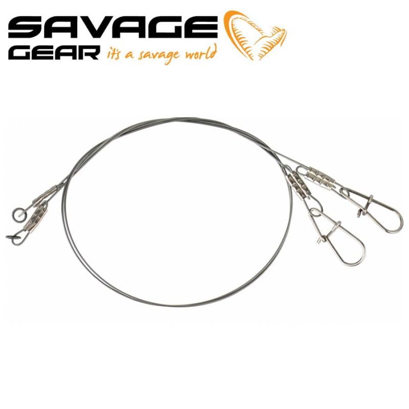 Savage Gear Titanium Trace 30cm 0.6mm 25kg Титаниев повод 