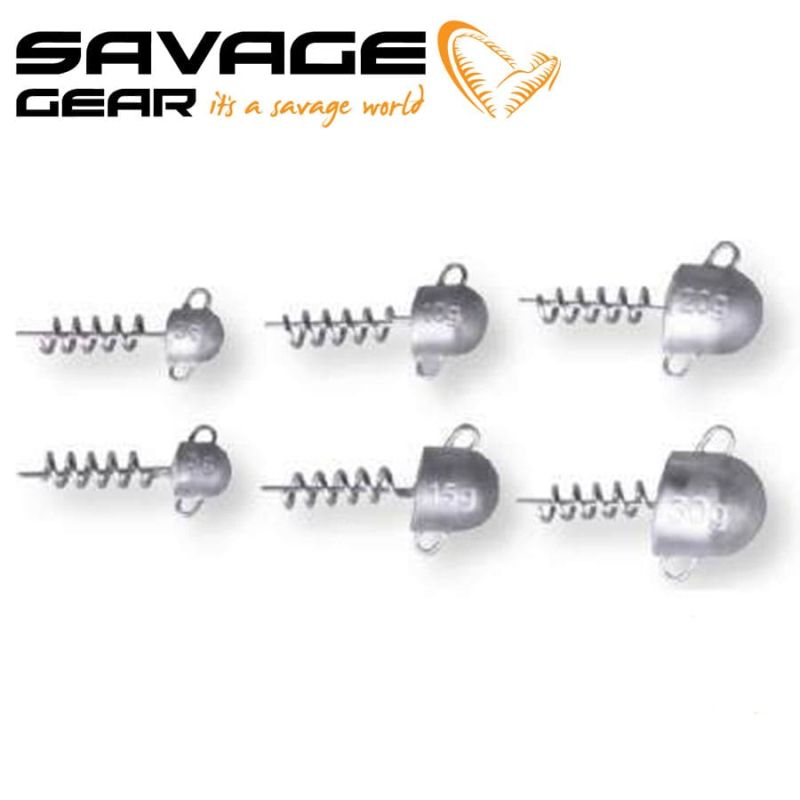 Savage Gear Cork Screw Heads Глава за стингер