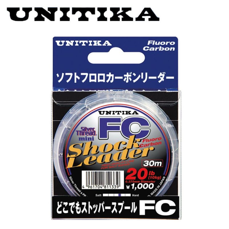 Unitika Silver Thread Mini Shock Leader FC Флуорокарбон 