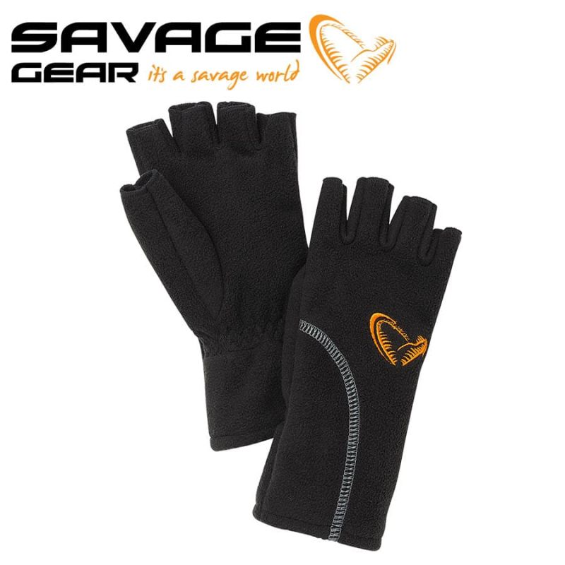 Savage Gear Wind Pro Half Finger Ръкавици