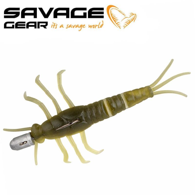 Savage Gear 3D PVC Mayfly 50mm Силиконова примамка 
