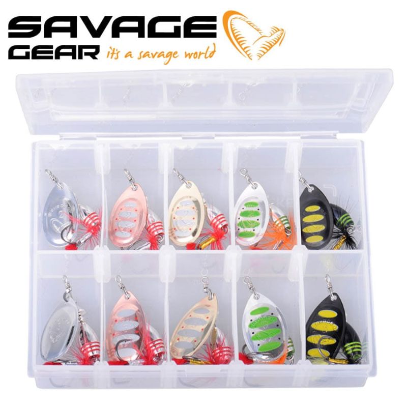 Savage Gear Rotex Spinner Kit3 Кутия с блесни