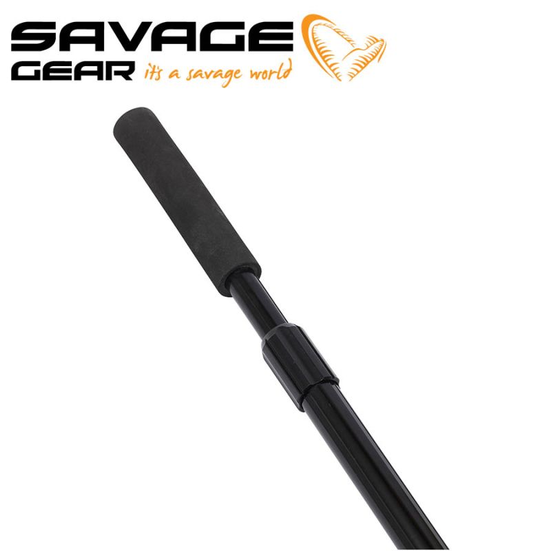 Savage Gear Competition Pro Landing Nets, Extra Large Rubber Mesh Net Сгъваем кеп 