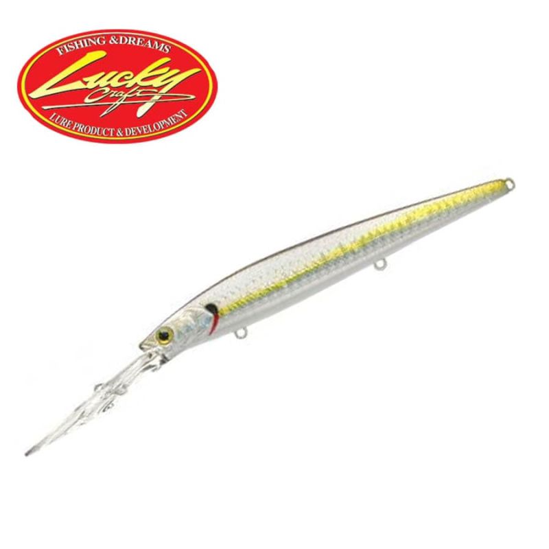 Lucky Craft Staysee 120 SP Zebra MS Chartreuse Shad