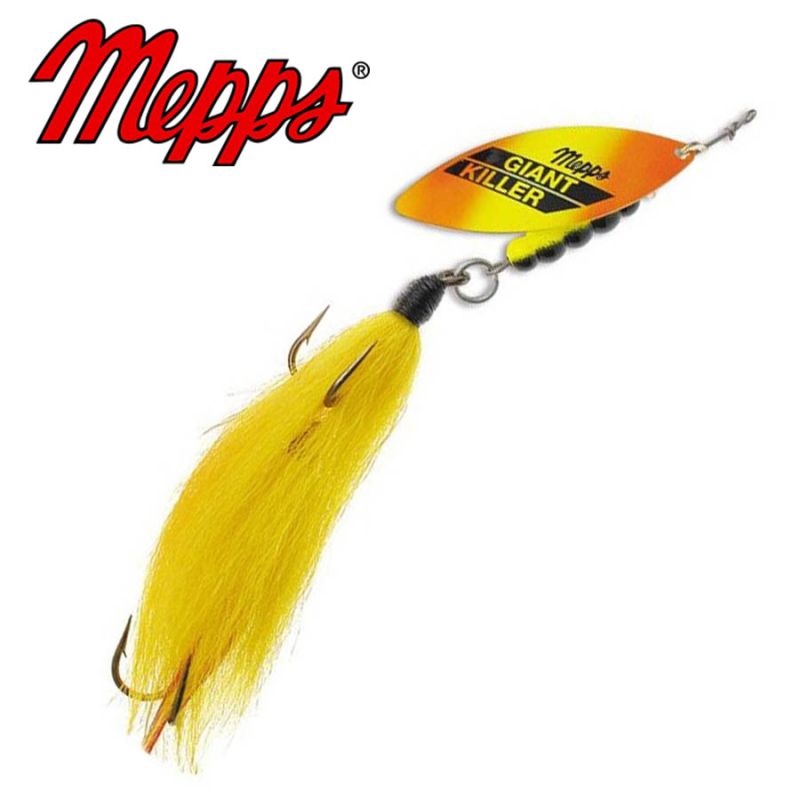 Mepps Giant Killer Tandem - Fluo - Hot Orange/Yellow